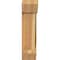 Ekena Millwork Traditional Slat Rough Sawn Bracket w/ Offset Brace, Western Red Cedar, 8"W x 20"D x 32"H BKT0806X20X32TRA06RWR - alternate 3